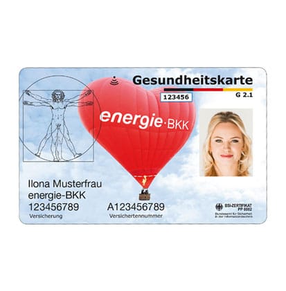 Das ist die neue Gesundheitskarte. Das ist die neue Gesundheitskarte.