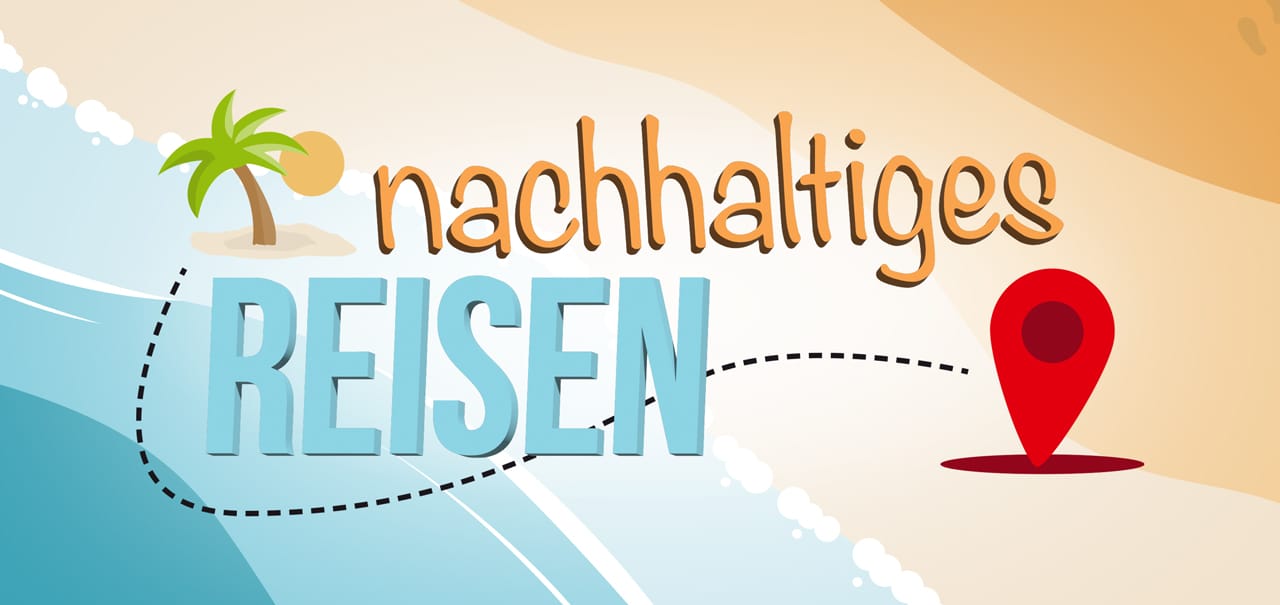 Nachhaltiges Reisen Banner
