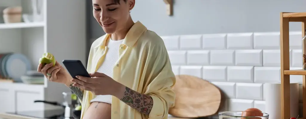 Das Bild wird im Bereich "BabyCare - Sicher in der Schwangerschaft" verwendet.