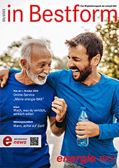 Deckblatt Mitgliedermagazin In Bestform 03/2023