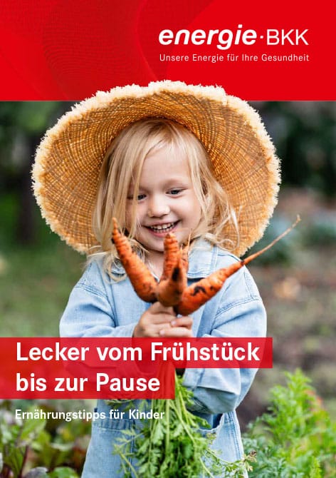 Deckblatt Broschüre Ernährungstipps für Kinder