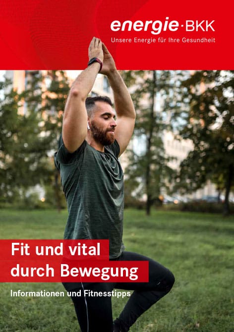 Deckblatt Broschüre Fit durch Bewegung