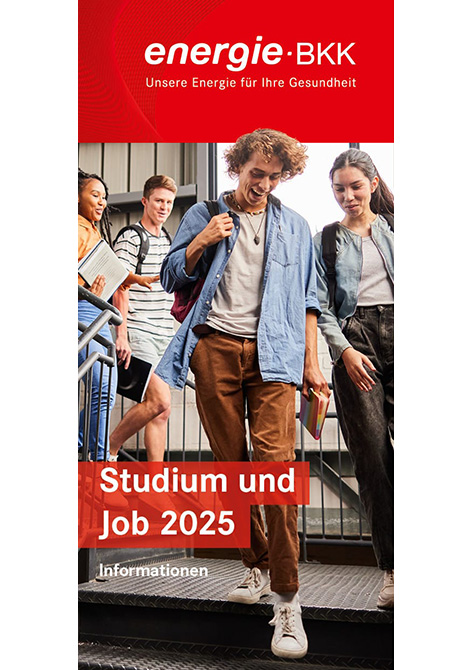Deckblatt Broschüre Studium und Job