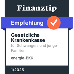 Qualitätssiegel Finanztip Gesetzliche Krankenkasse