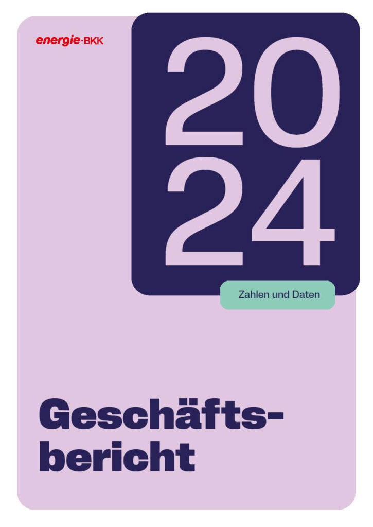 Deckblatt Geschäftsbericht 2024