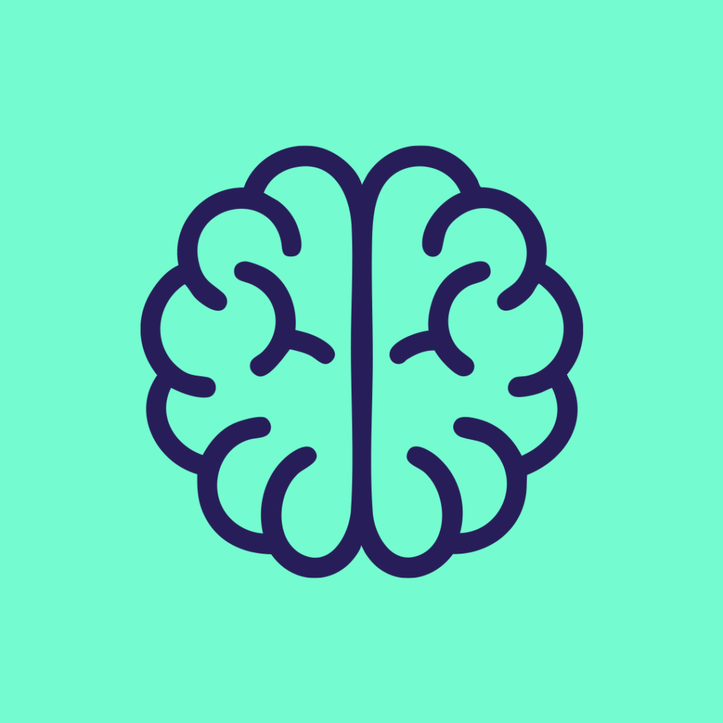 Zu sehen ist ein Icon eines Gehirns.