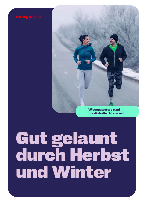 Das Bild zeigt das Titelbild für die Broschüre Tipps für die kalter Jahreszeit