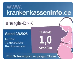 Qualitätssiegel Schwangere & junge Eltern krankenkasseninfo 03/2026