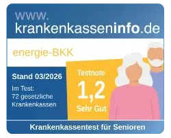 Qualitätssiegel Senioren krankenkasseninfo 03/2026