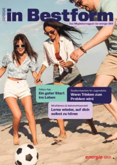Deckblatt Mitgliedermagazin In Bestform 02/2026