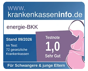 Qualitätssiegel Schwangere & junge Eltern krankenkasseninfo 09/2026
